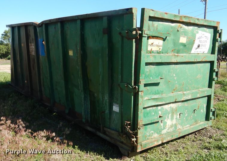 image for item IJ9389 Roll-off dumpster