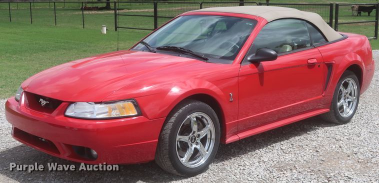 image for item IO9108 1999 Ford Mustang SVT Cobra  convertible