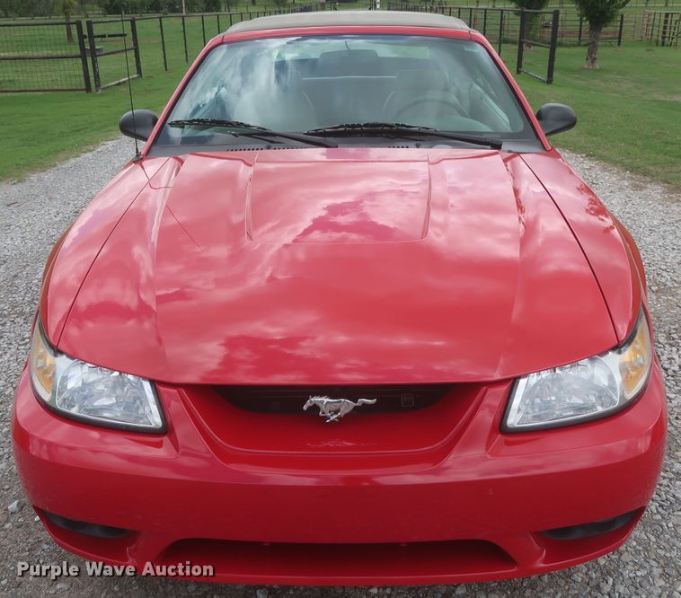 image for item IO9108 1999 Ford Mustang SVT Cobra  convertible