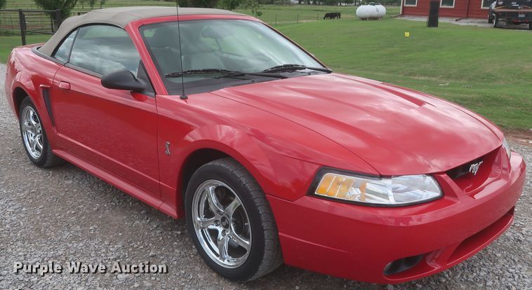 image for item IO9108 1999 Ford Mustang SVT Cobra  convertible