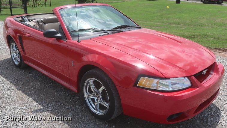 image for item IO9108 1999 Ford Mustang SVT Cobra  convertible