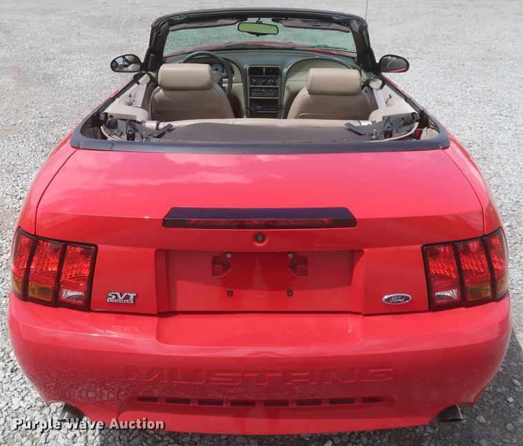 image for item IO9108 1999 Ford Mustang SVT Cobra  convertible