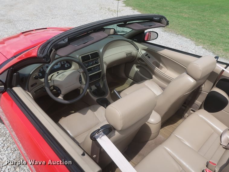 image for item IO9108 1999 Ford Mustang SVT Cobra  convertible