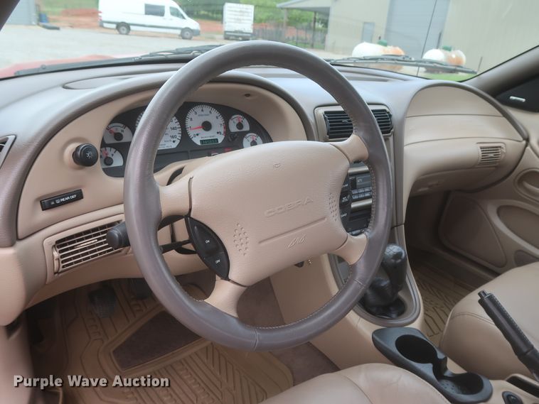 image for item IO9108 1999 Ford Mustang SVT Cobra  convertible