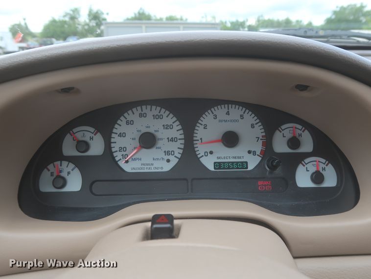 image for item IO9108 1999 Ford Mustang SVT Cobra  convertible