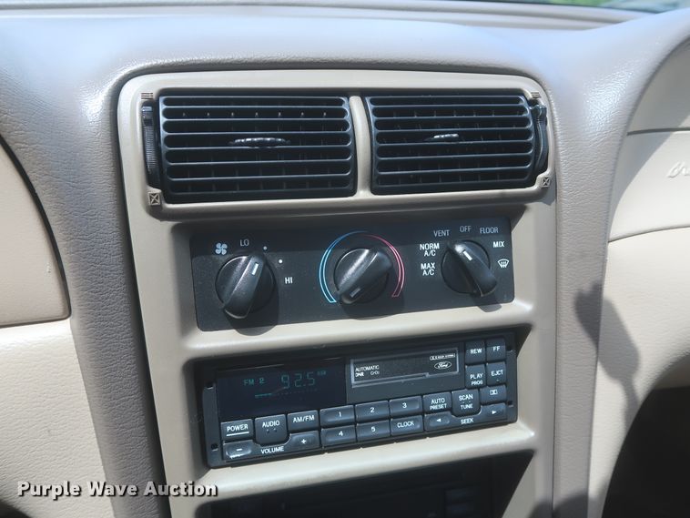 image for item IO9108 1999 Ford Mustang SVT Cobra  convertible