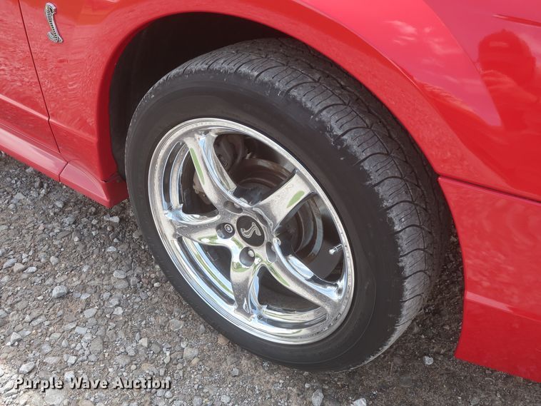 image for item IO9108 1999 Ford Mustang SVT Cobra  convertible