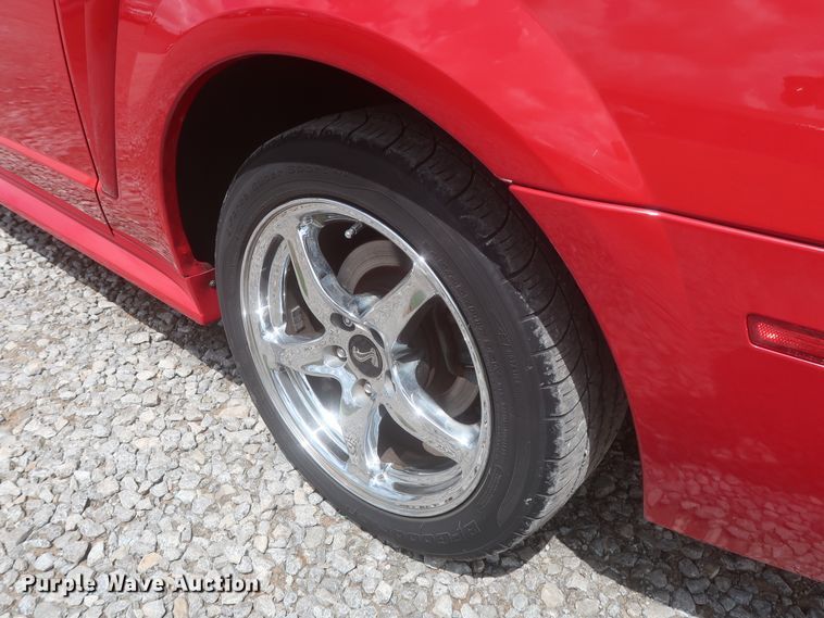 image for item IO9108 1999 Ford Mustang SVT Cobra  convertible