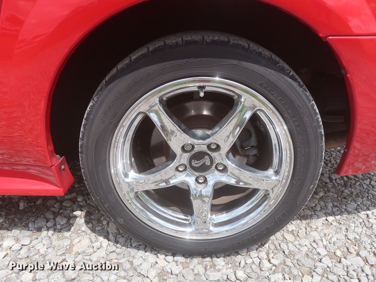 image for item IO9108 1999 Ford Mustang SVT Cobra  convertible