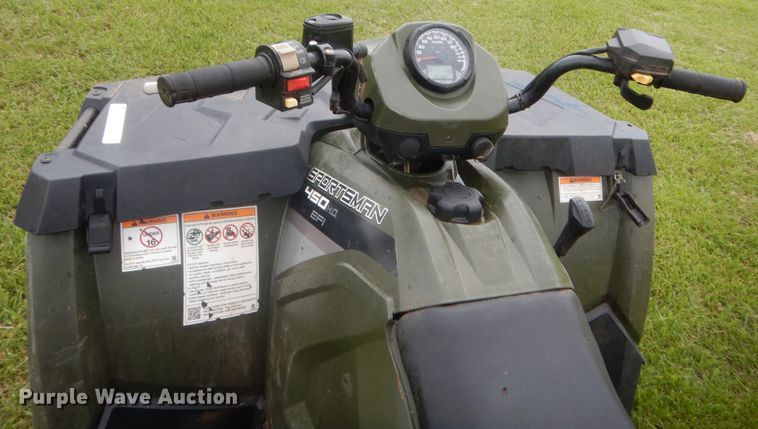 image for item IP9790 2016 Polaris Sportsman 450 HO  ATV
