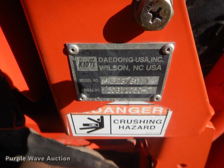 image for item IP9901 Kioti LK3054XS  MFWD tractor