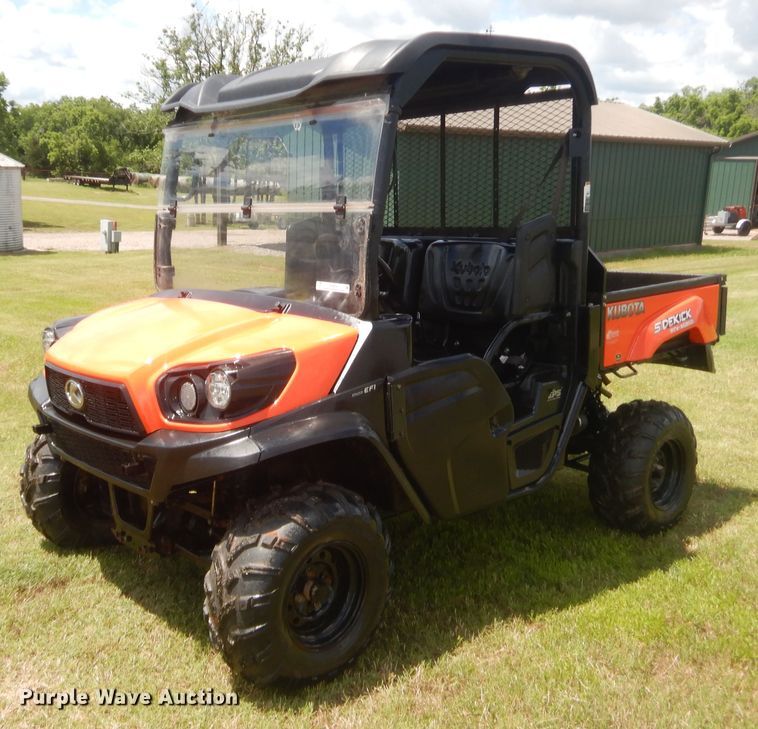 image for item IP9904 2018 Kubota Sidekick RTV-XG850  utility vehicle