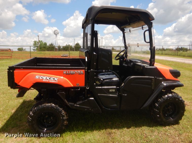 image for item IP9904 2018 Kubota Sidekick RTV-XG850  utility vehicle