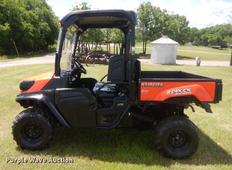 image for item IP9904 2018 Kubota Sidekick RTV-XG850  utility vehicle