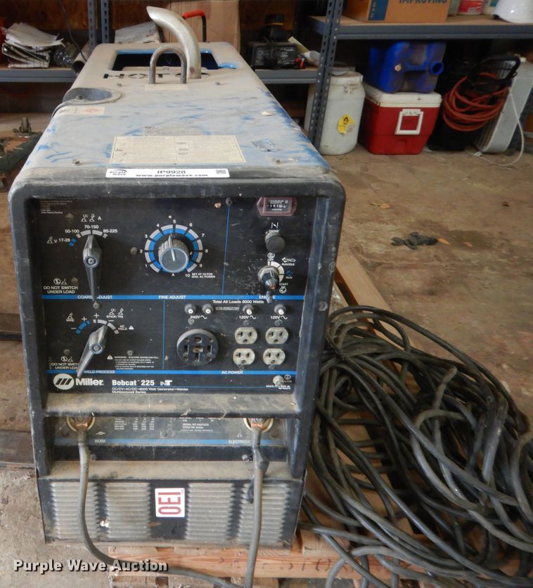 image for item IP9928 Miller Bobcat 225  welder