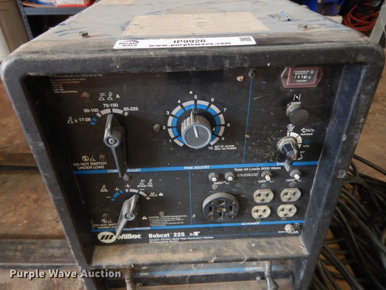 image for item IP9928 Miller Bobcat 225  welder