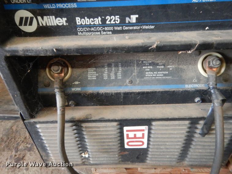 image for item IP9928 Miller Bobcat 225  welder