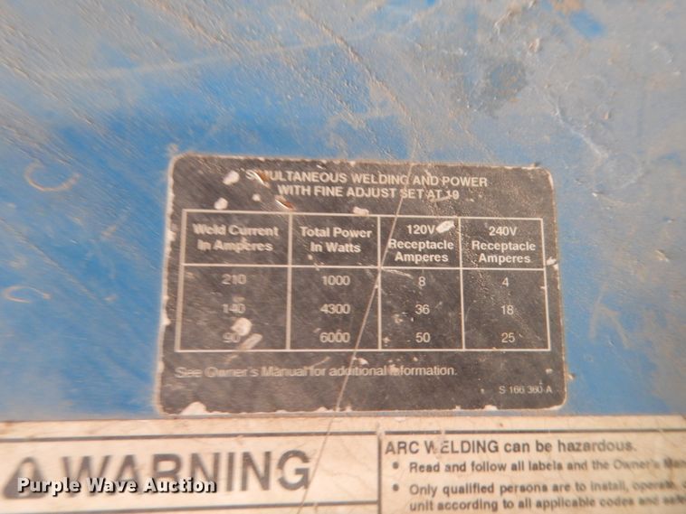 image for item IP9928 Miller Bobcat 225  welder