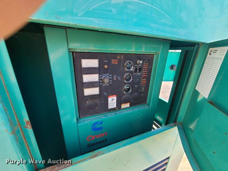 image for item IQ9188 Cummins Onan 350DFCC  generator