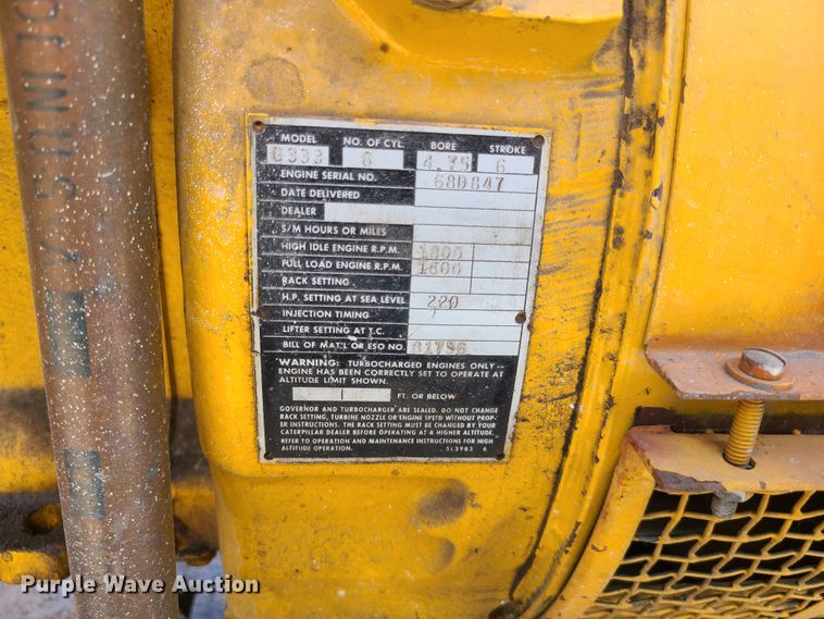 image for item IQ9189 Caterpillar G333  generator