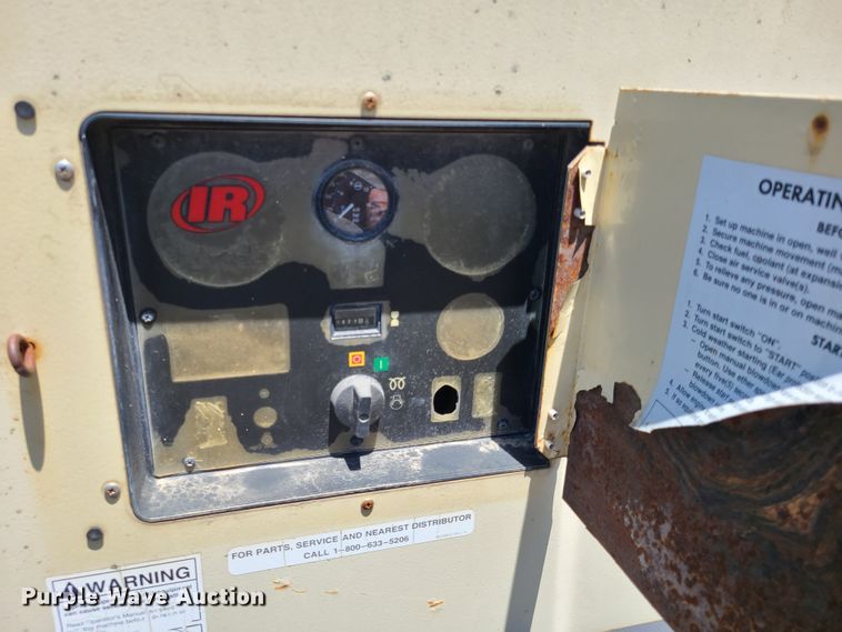 image for item IQ9193 Ingersoll Rand 185  air compressor