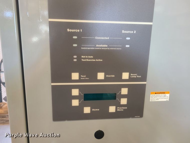 image for item IQ9194 Cummins Power Command transfer switch