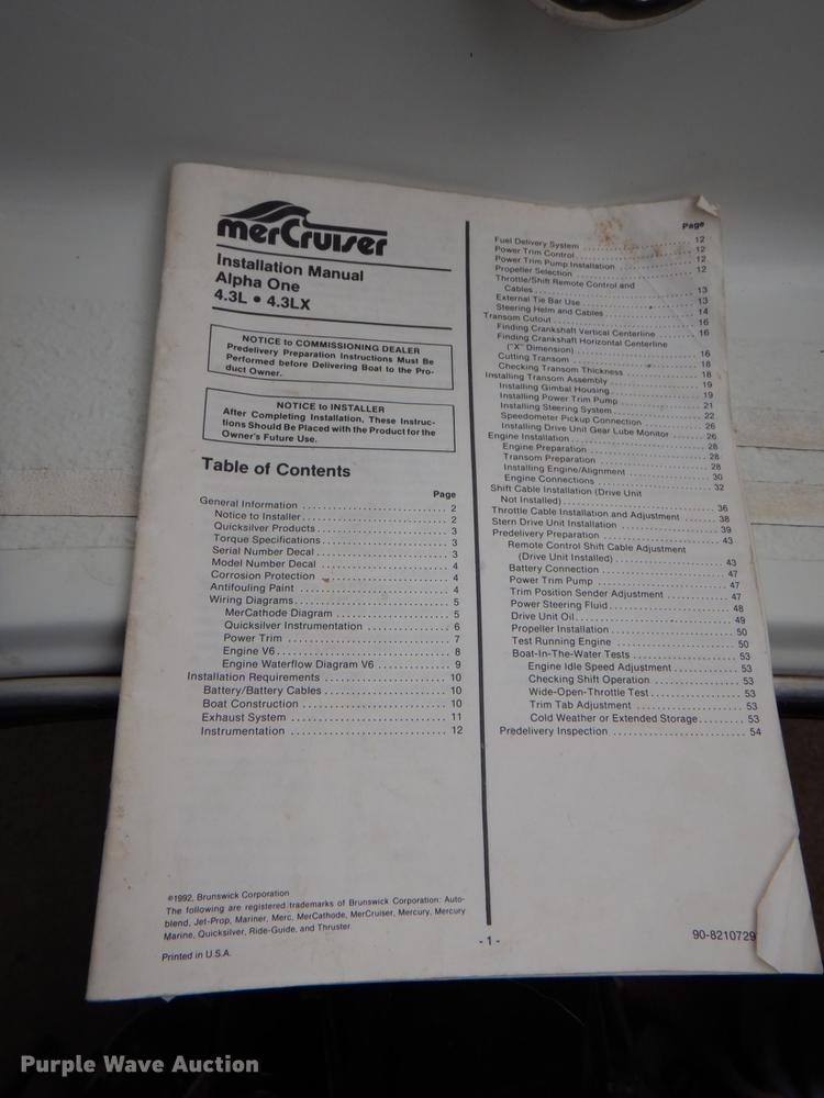 image for item IQ9487 1993 VIP Vision 1930  boat