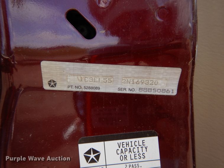 image for item IQ9529 2002 Chrysler Sebring  convertible