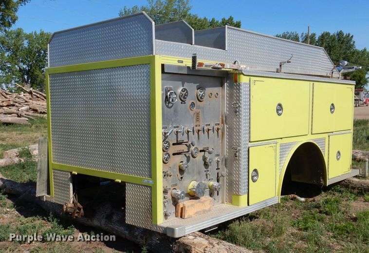 image for item IQ9555 Emergency One 2QSF75  fire truck bed