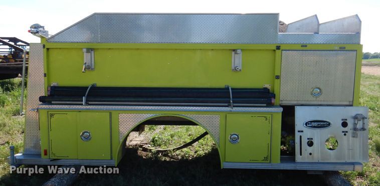 image for item IQ9555 Emergency One 2QSF75  fire truck bed