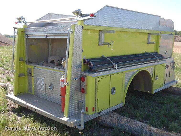 image for item IQ9555 Emergency One 2QSF75  fire truck bed