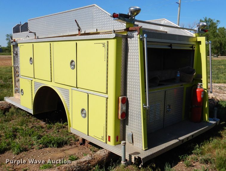 image for item IQ9555 Emergency One 2QSF75  fire truck bed