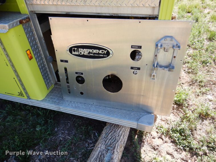 image for item IQ9555 Emergency One 2QSF75  fire truck bed