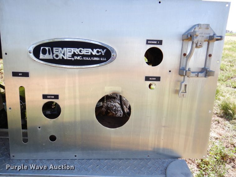 image for item IQ9555 Emergency One 2QSF75  fire truck bed