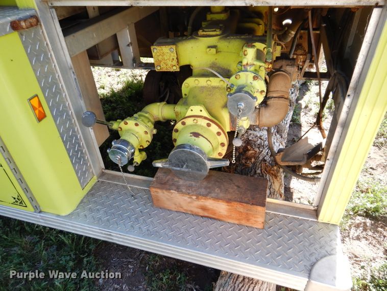 image for item IQ9555 Emergency One 2QSF75  fire truck bed