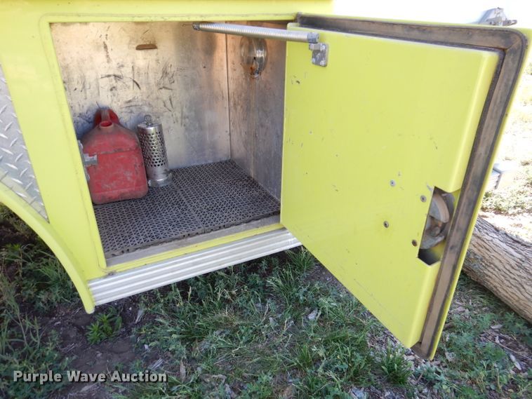 image for item IQ9555 Emergency One 2QSF75  fire truck bed