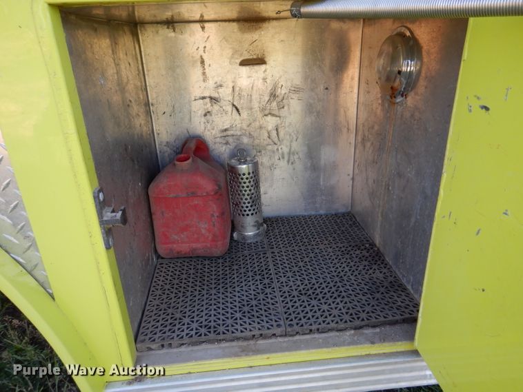 image for item IQ9555 Emergency One 2QSF75  fire truck bed