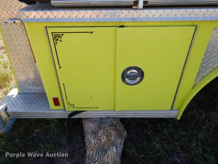 image for item IQ9555 Emergency One 2QSF75  fire truck bed