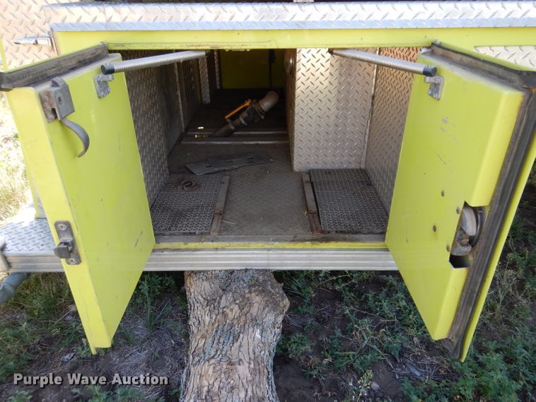 image for item IQ9555 Emergency One 2QSF75  fire truck bed