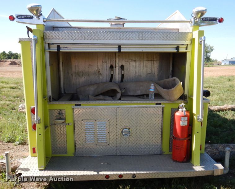 image for item IQ9555 Emergency One 2QSF75  fire truck bed
