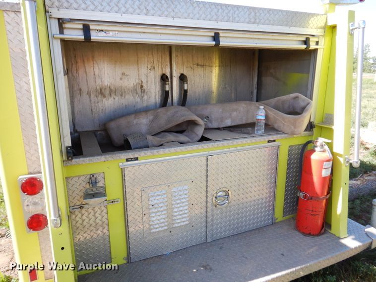 image for item IQ9555 Emergency One 2QSF75  fire truck bed