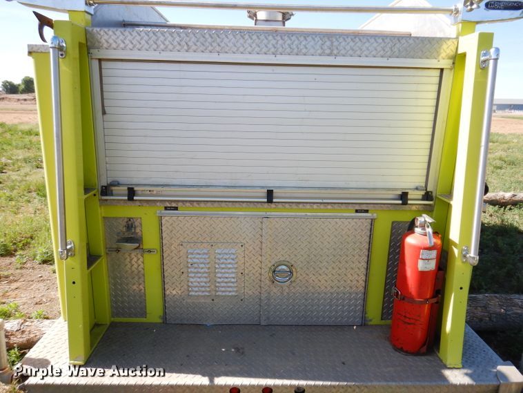 image for item IQ9555 Emergency One 2QSF75  fire truck bed