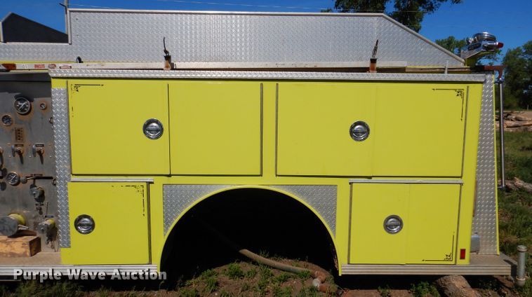 image for item IQ9555 Emergency One 2QSF75  fire truck bed