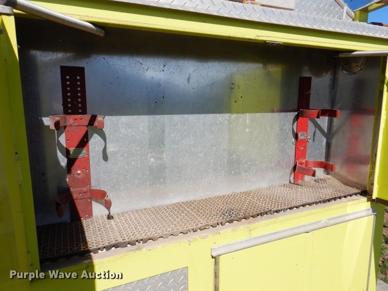 image for item IQ9555 Emergency One 2QSF75  fire truck bed