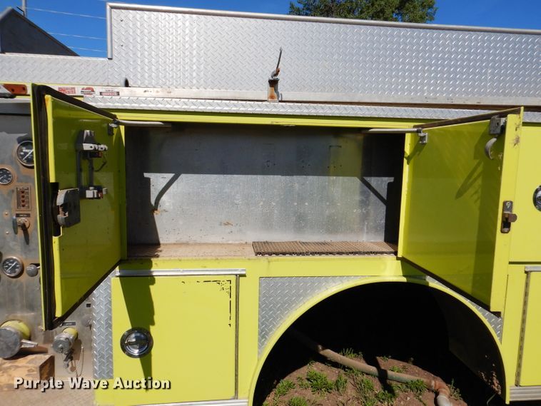 image for item IQ9555 Emergency One 2QSF75  fire truck bed