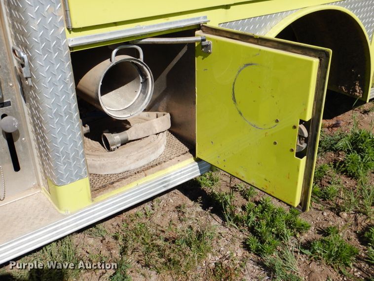 image for item IQ9555 Emergency One 2QSF75  fire truck bed