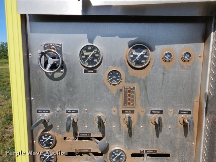 image for item IQ9555 Emergency One 2QSF75  fire truck bed