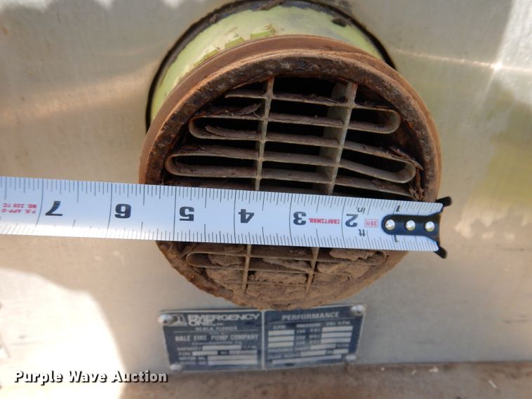 image for item IQ9555 Emergency One 2QSF75  fire truck bed