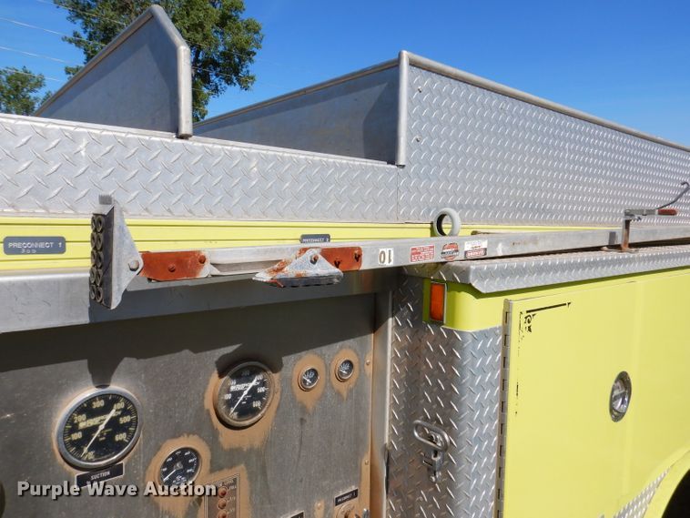 image for item IQ9555 Emergency One 2QSF75  fire truck bed