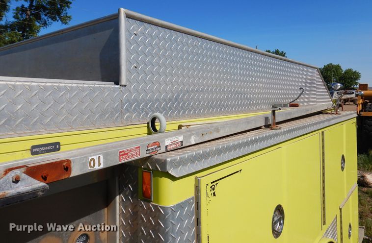 image for item IQ9555 Emergency One 2QSF75  fire truck bed